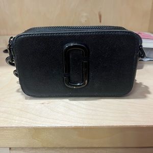 Marc Jacobs all black snapshot purse